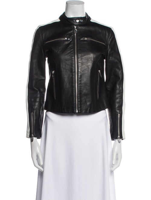 The Mighty Company Leather Biker Jacket