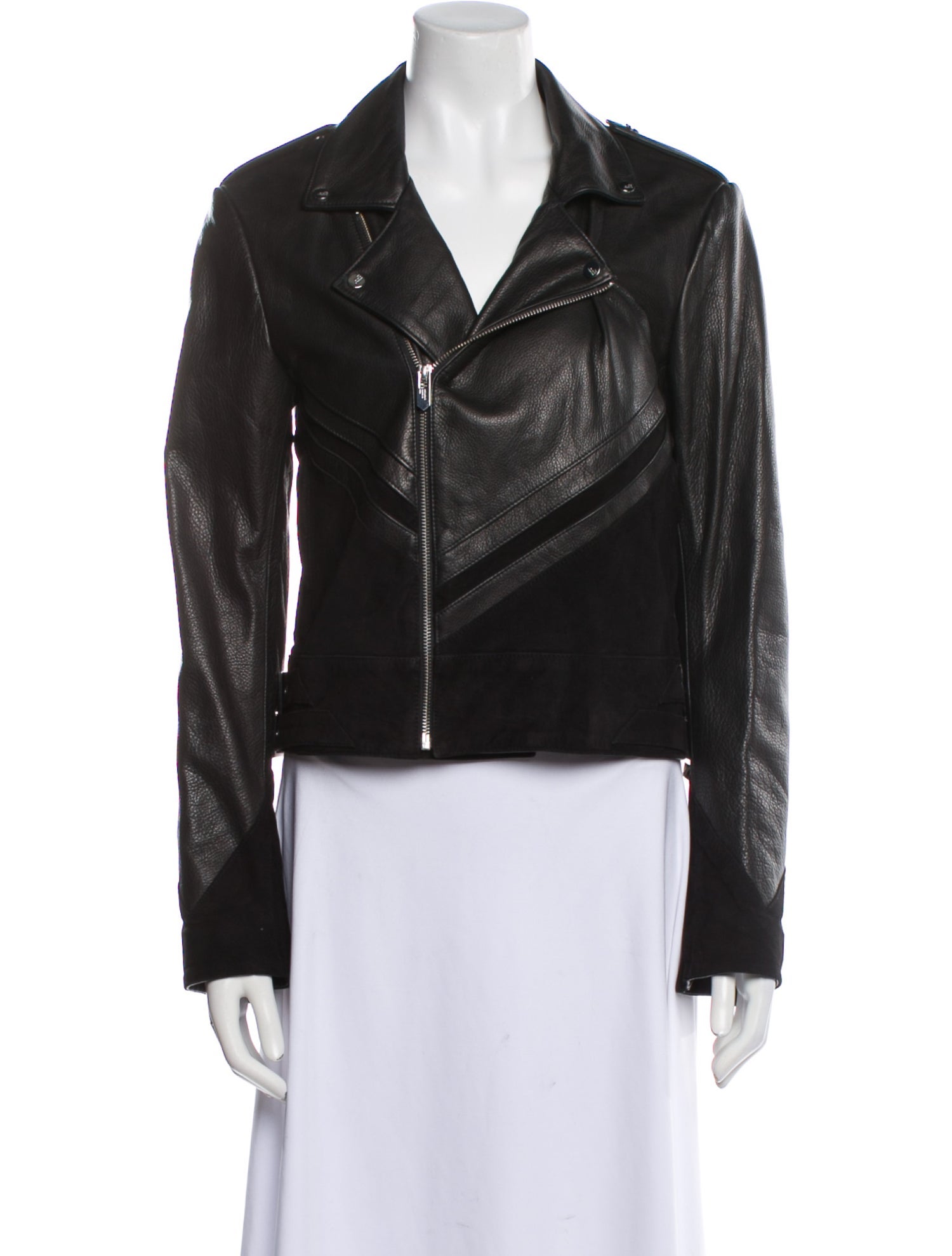 The Mighty Company Leather Biker Jacket