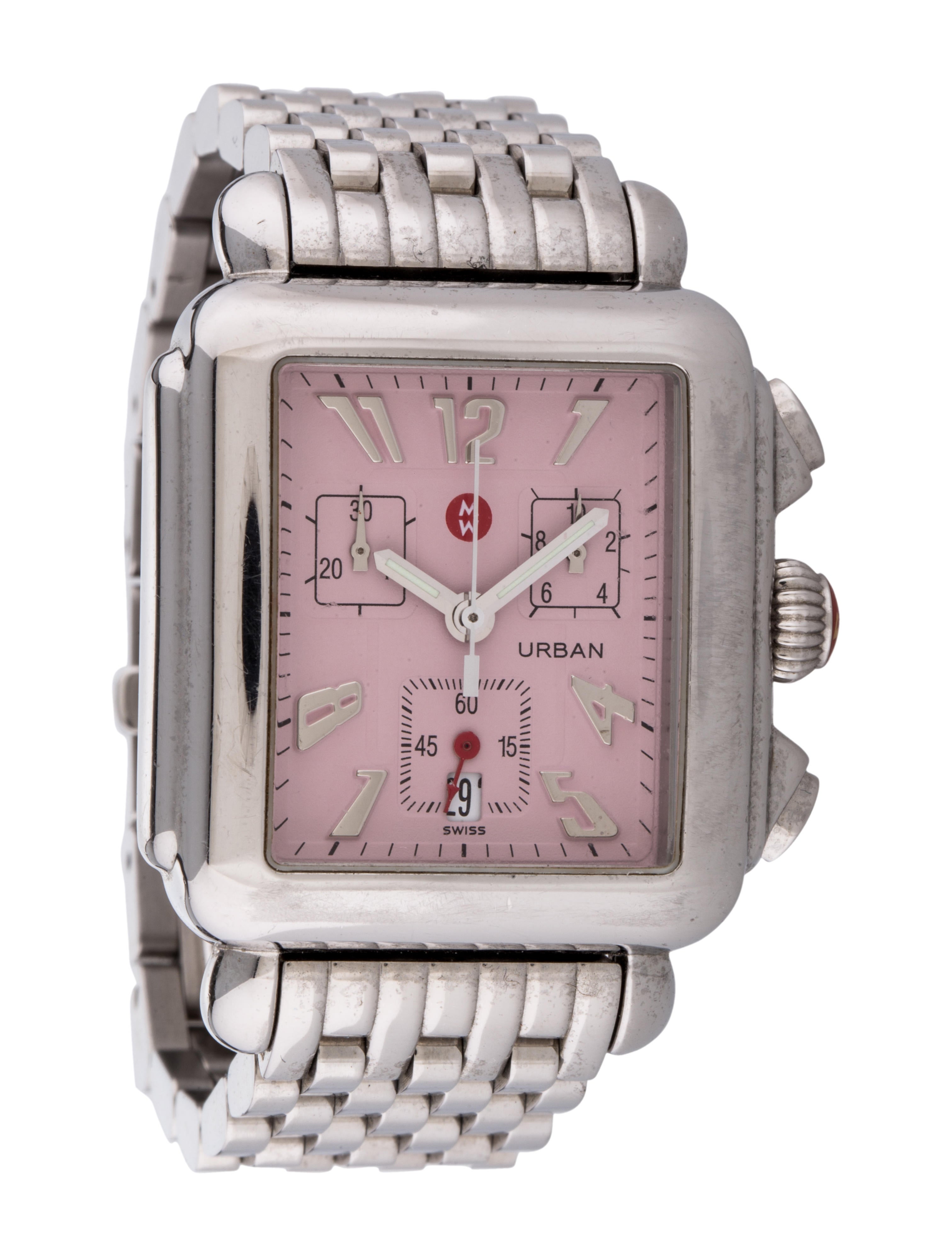 Michele Urban Chronograph Watch Bracelet MIE21015 The RealReal