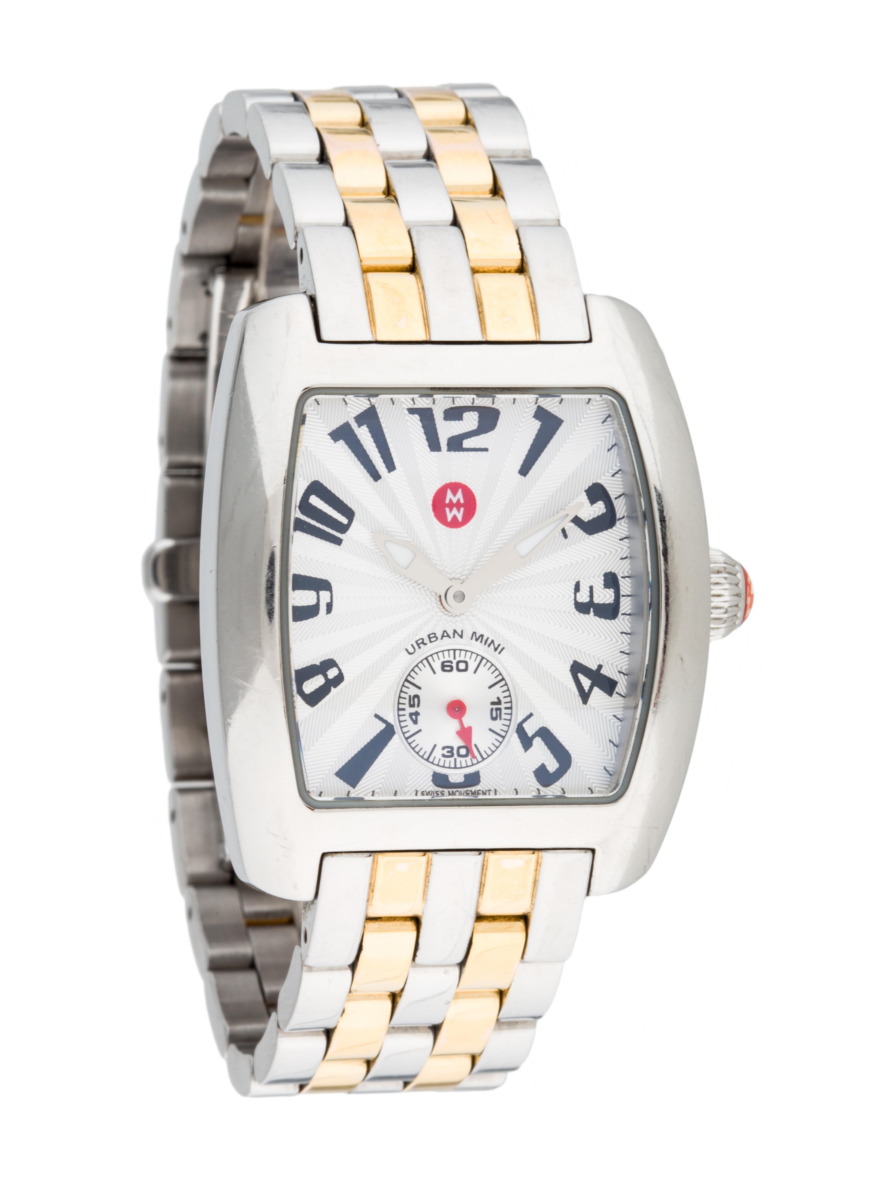 Michele TwoTone Urban Mini Watch Bracelet MIE21078 The RealReal