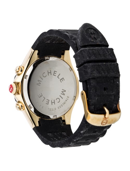 Michele Jelly Bean Tahitian Chronograph Watch