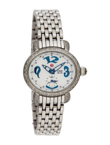 Michele CSX Blue Watch