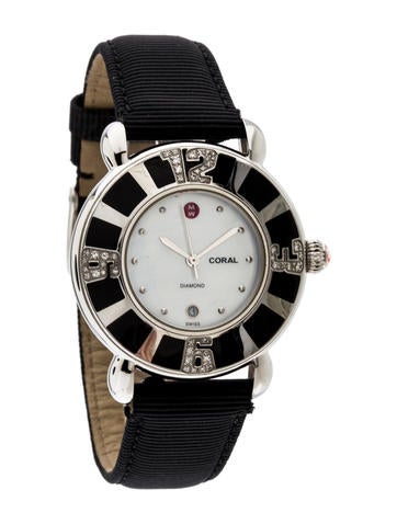 Michele Coral Diamond Watch