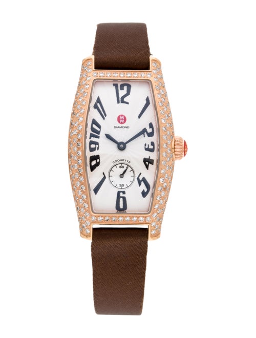 Michele Coquette Watch Rose