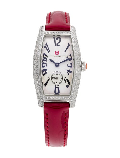 Michele Coquette Watch Silver