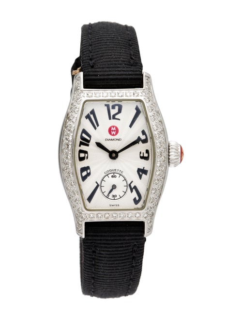 Michele Coquette Watch Silver