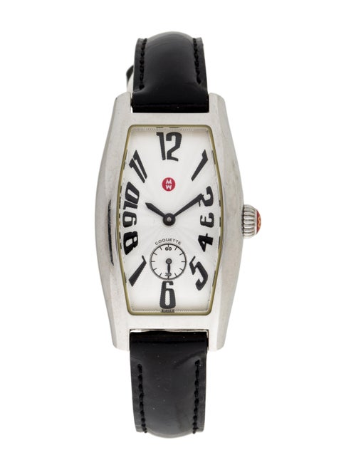 Michele Coquette Watch Silver