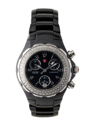 Michele Tahitian Ceramic Watch