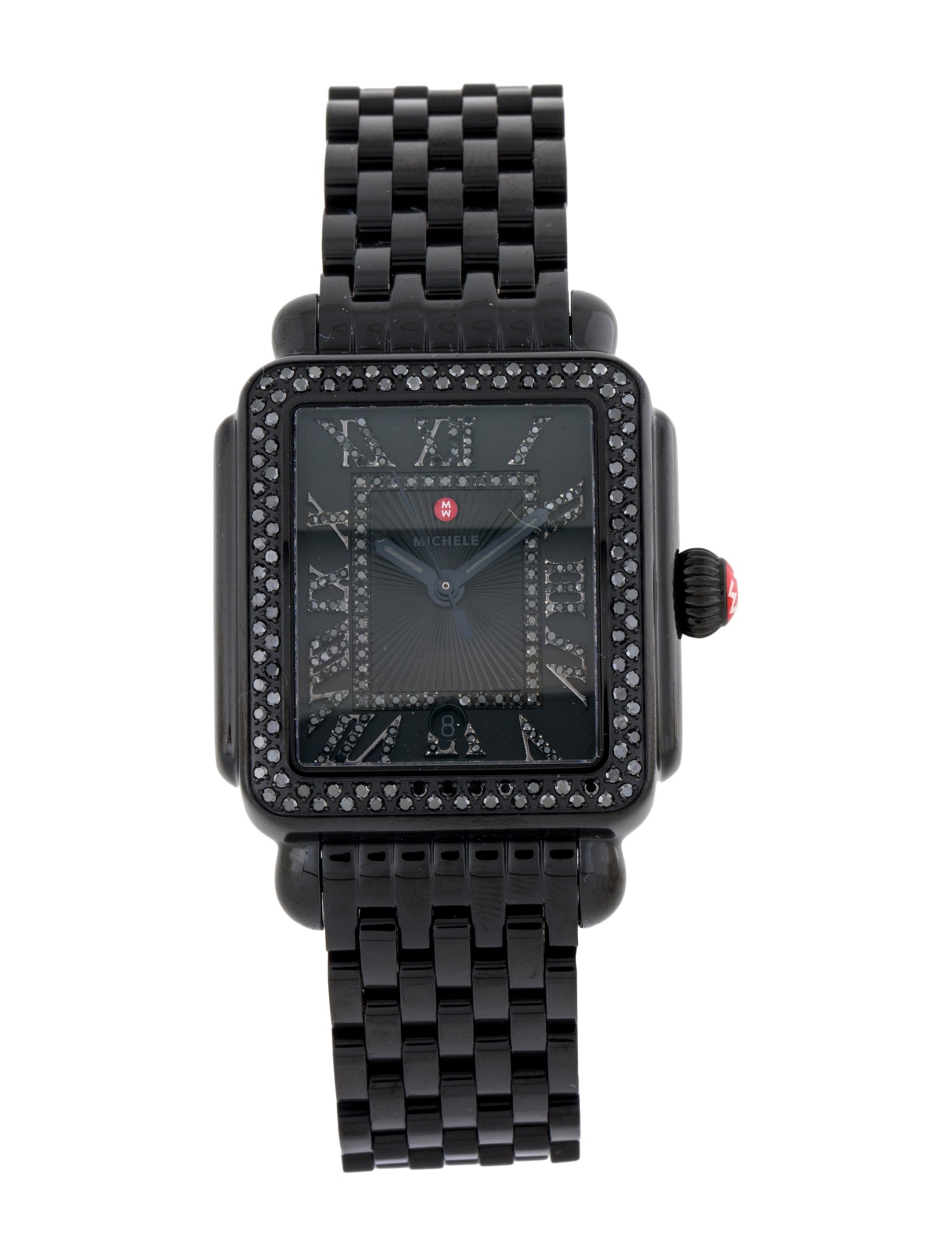 Michele Deco Madison Noir Watch