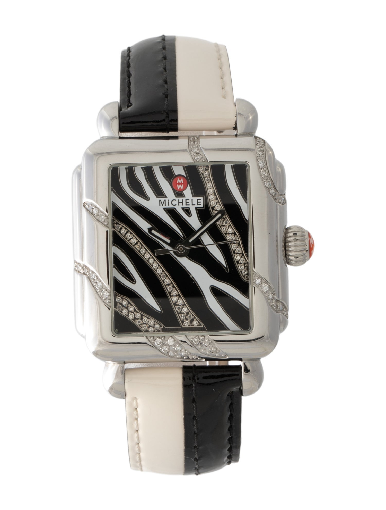 Michele Deco Safari Zebra Watch