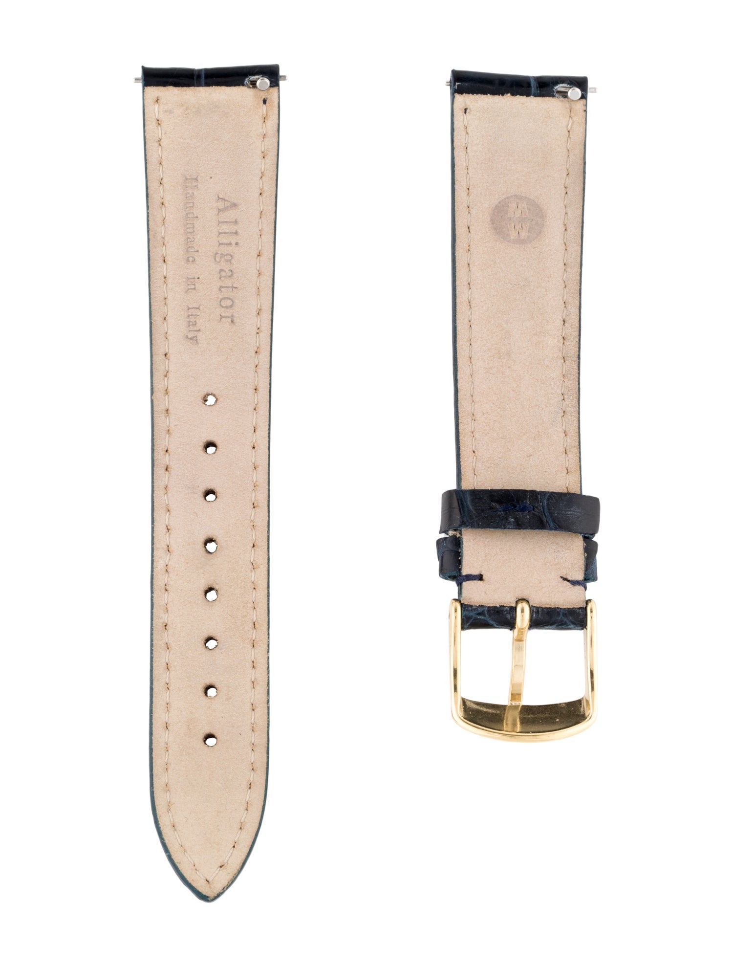 Michele 18mm Alligator Watch Strap