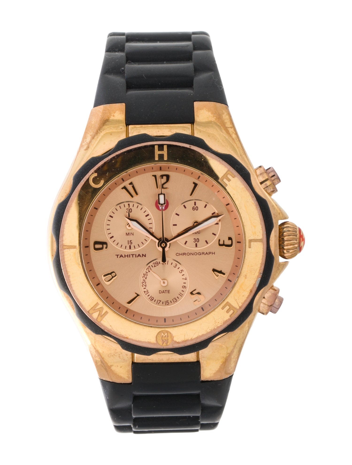 Michele Jelly Bean Tahitian Watch