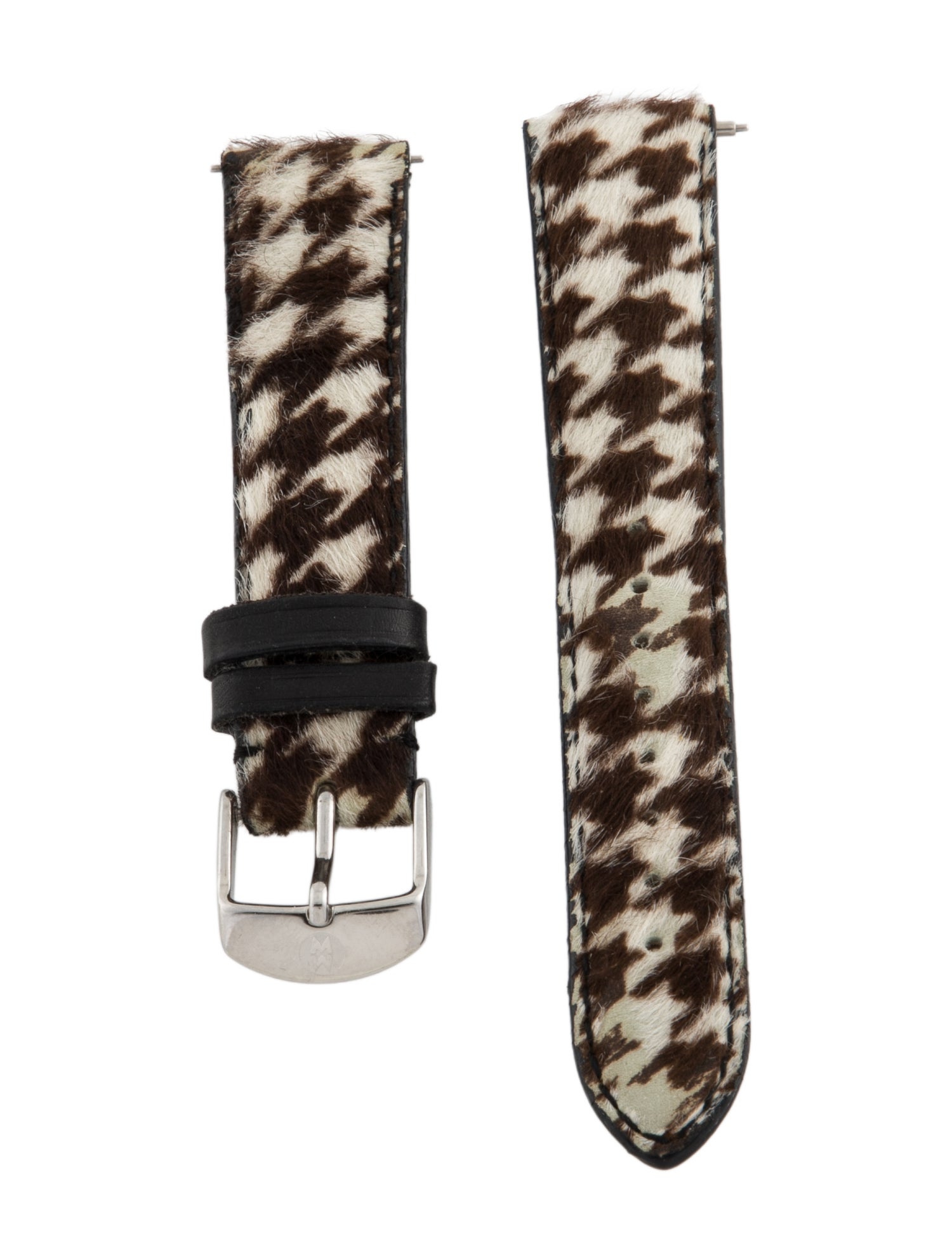 Michele 18mm Leather Watch Strap