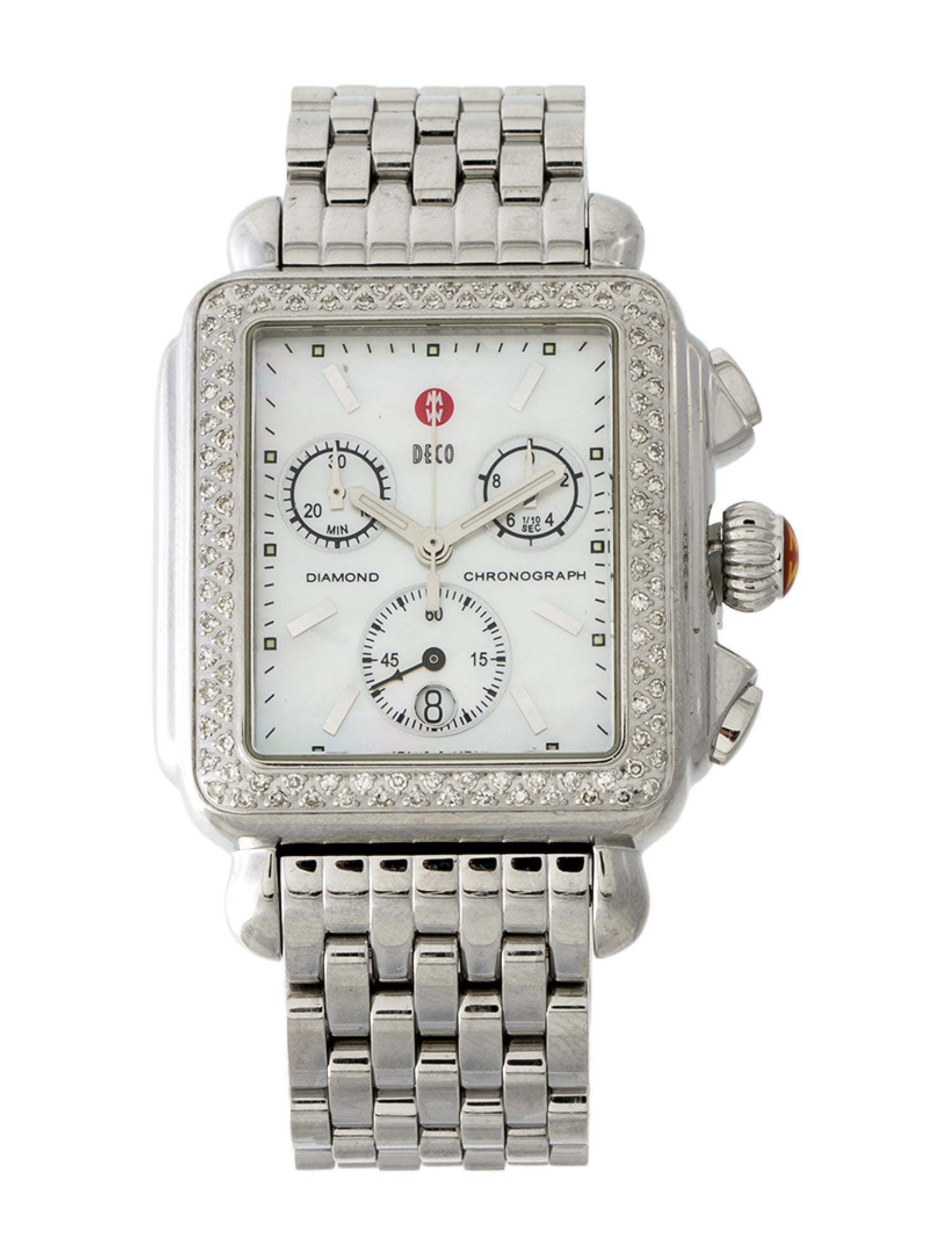 Michele Deco Diamond Watch