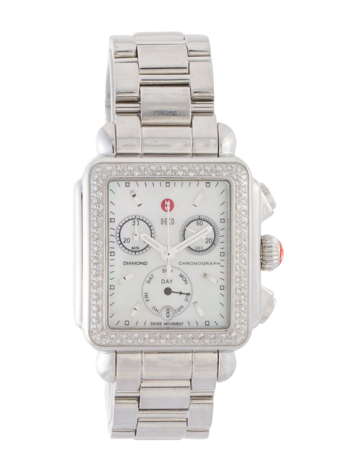 Michele Deco Chronograph Watch