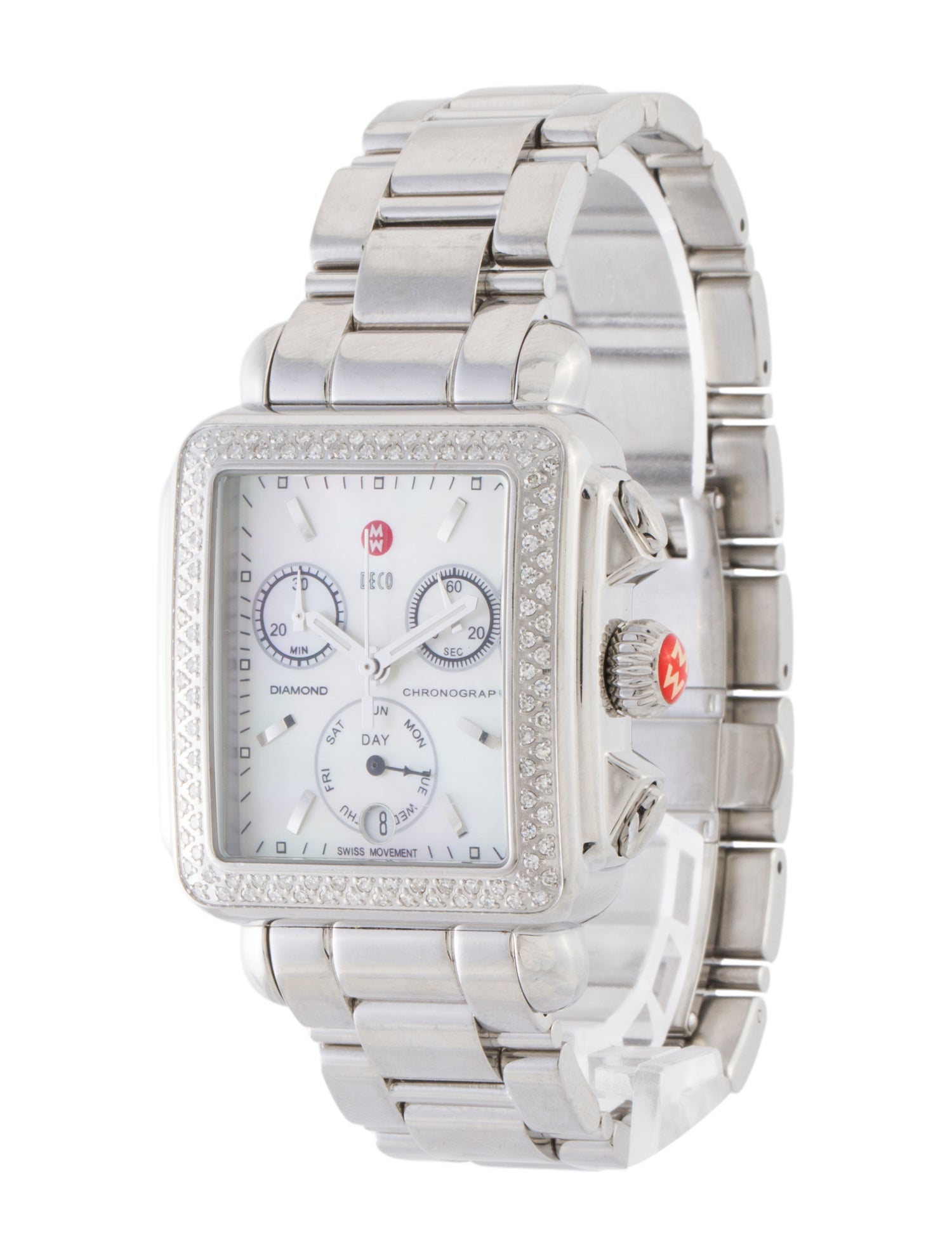 Michele Deco Chronograph Watch