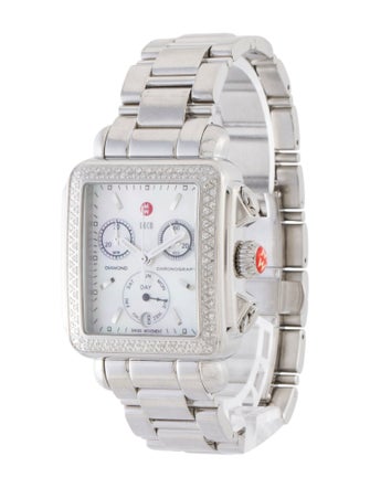 Michele Deco Chronograph Watch