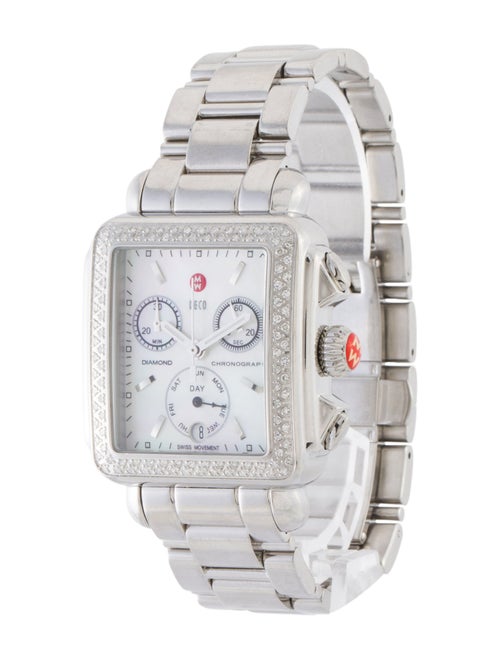Michele Deco Chronograph Watch