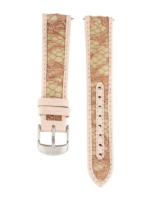 Michele 18mm Alligator Watch Strap