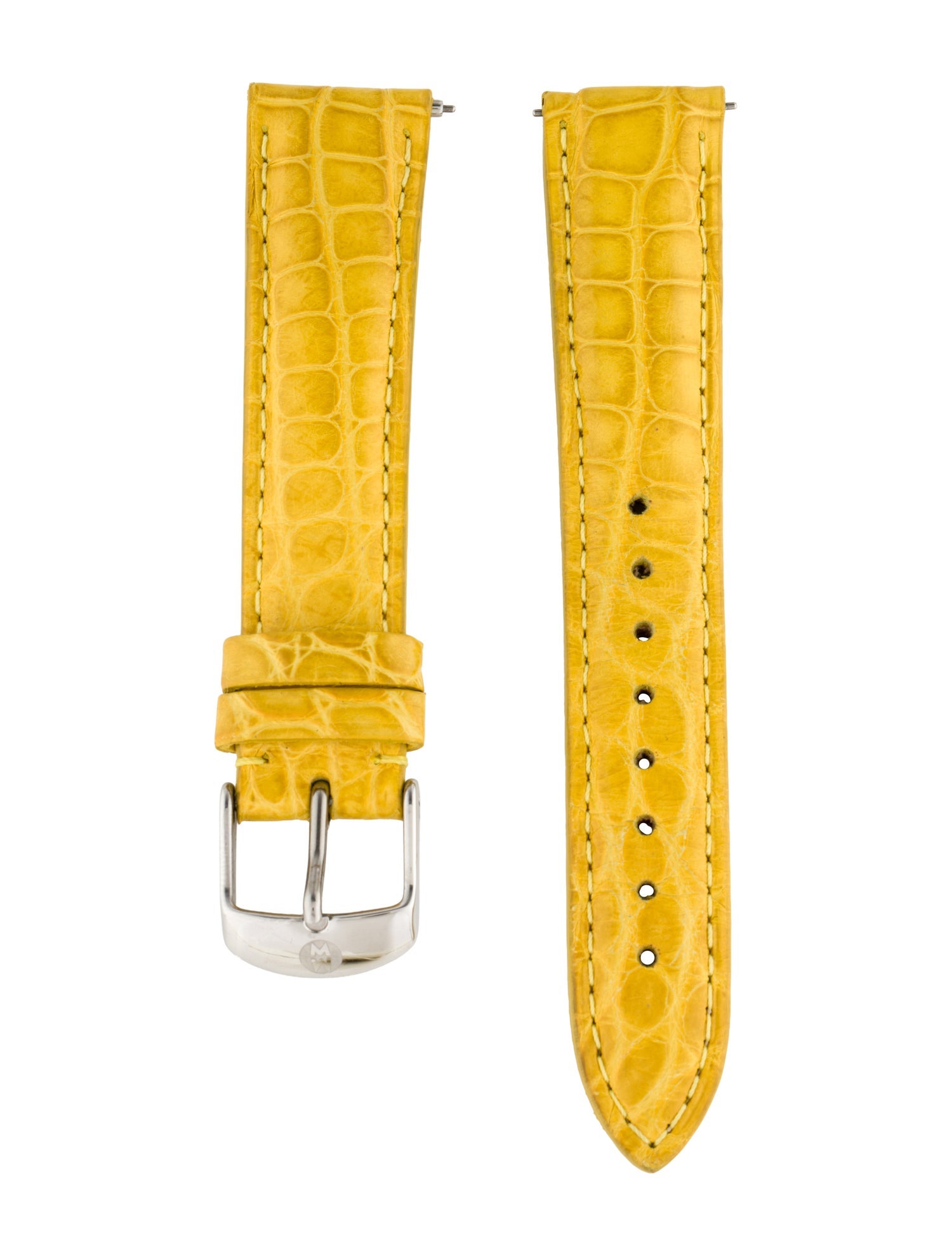 Michele 18mm Alligator Watch Strap