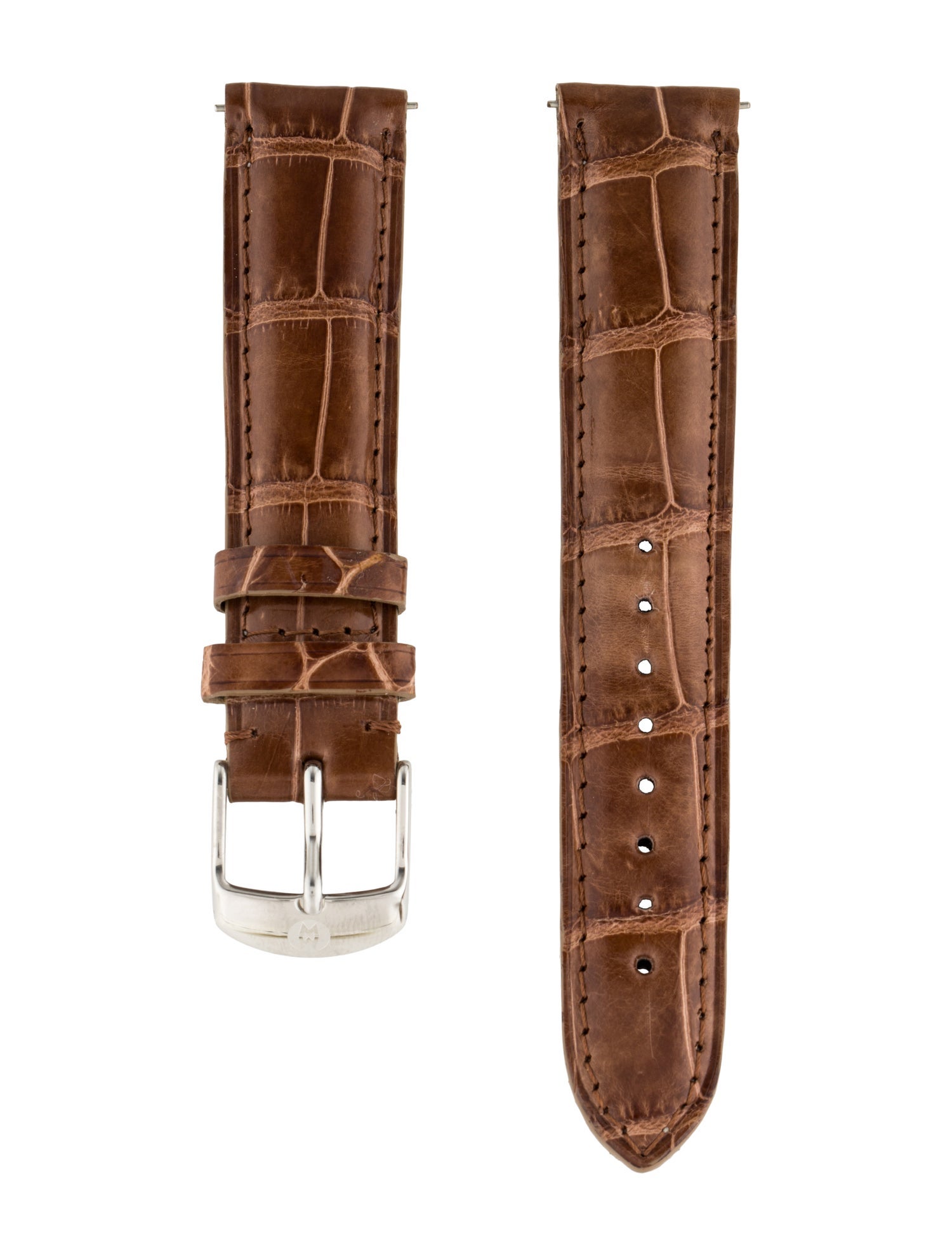 Michele 18mm Alligator Watch Strap