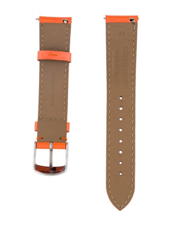 Michele 18mm Patent Leather Watch Strap