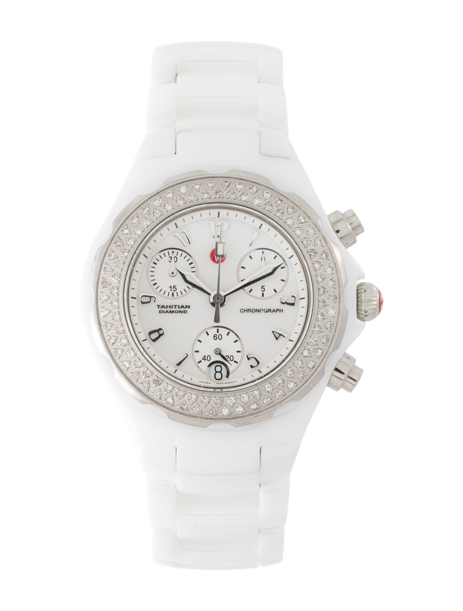 Michele Tahitian Ceramic Watch