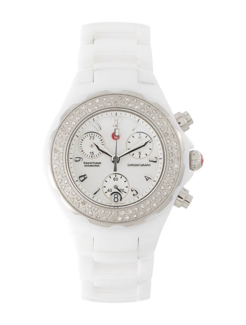 Michele Tahitian Ceramic Watch