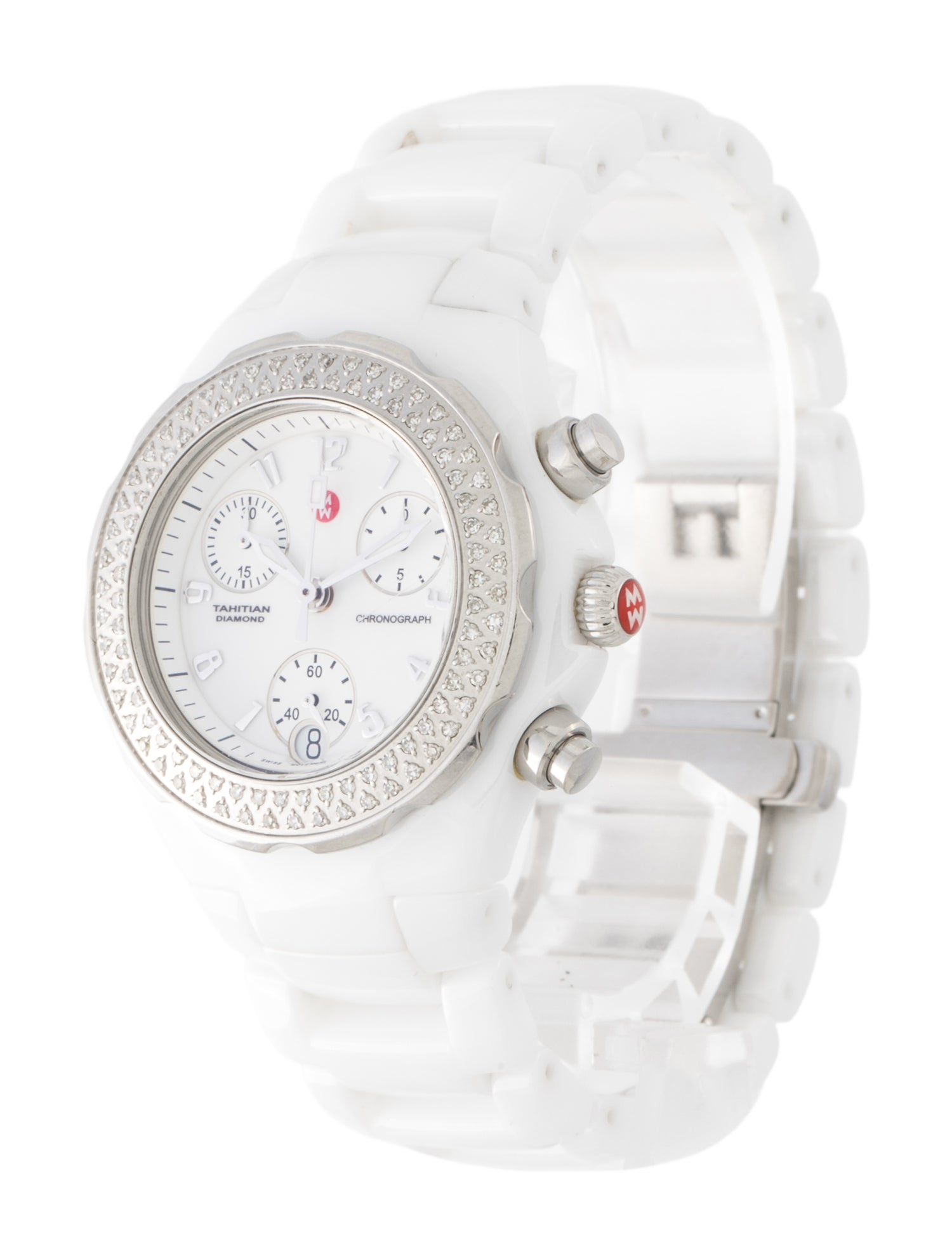Michele Tahitian Ceramic Watch