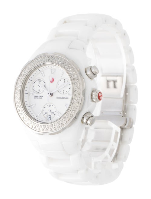 Michele Tahitian Ceramic Watch