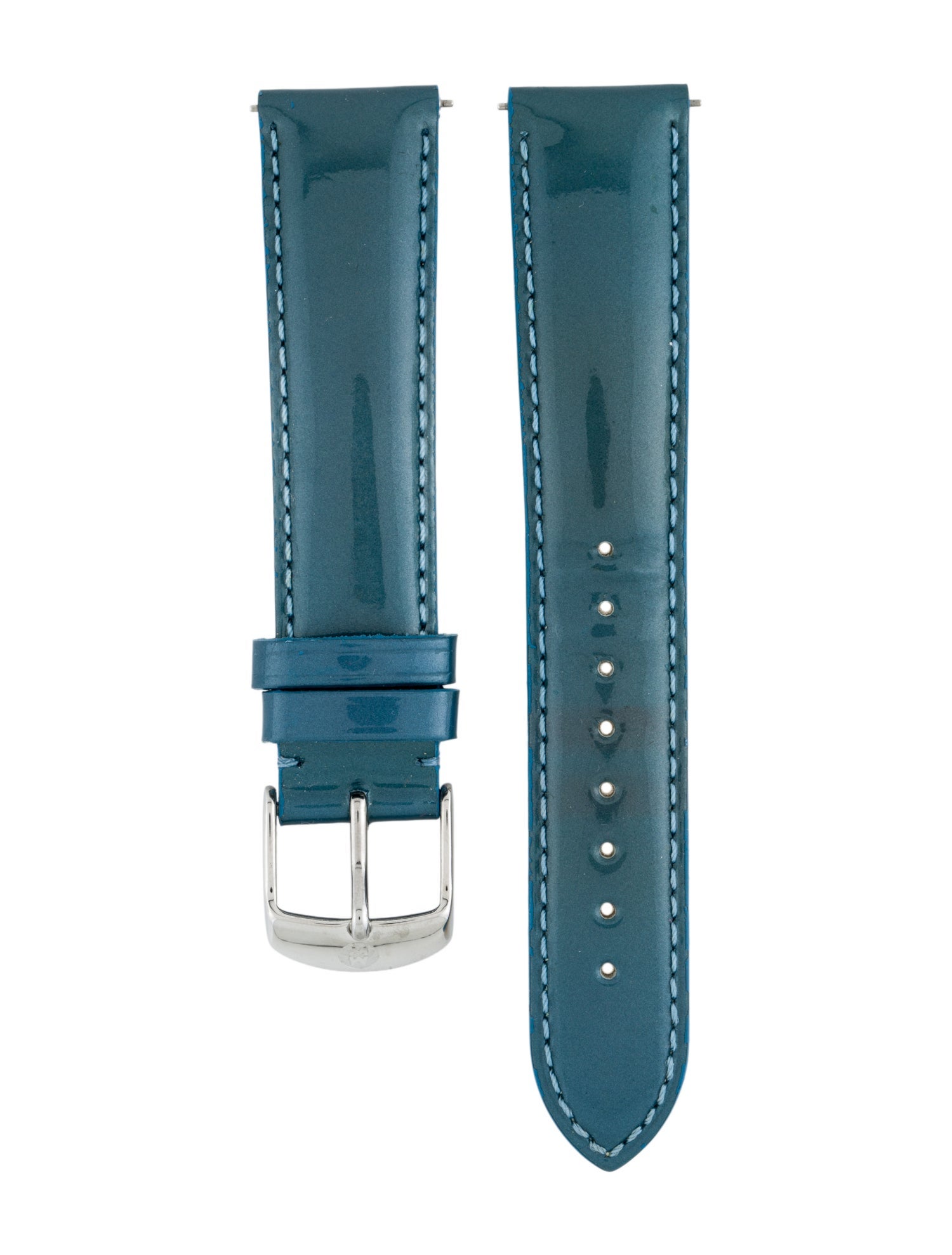 Michele 18mm Leather Watch Strap