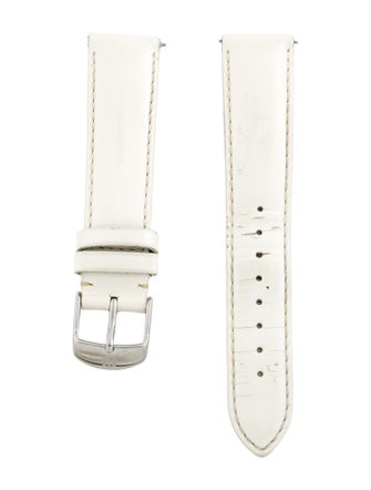 Michele 18mm Leather Watch Strap