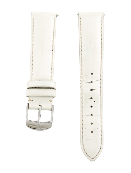 Michele 18mm Leather Watch Strap