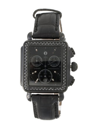 Michele Deco Noir Watch