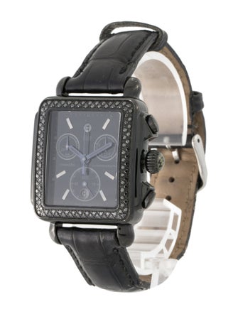 Michele Deco Noir Watch