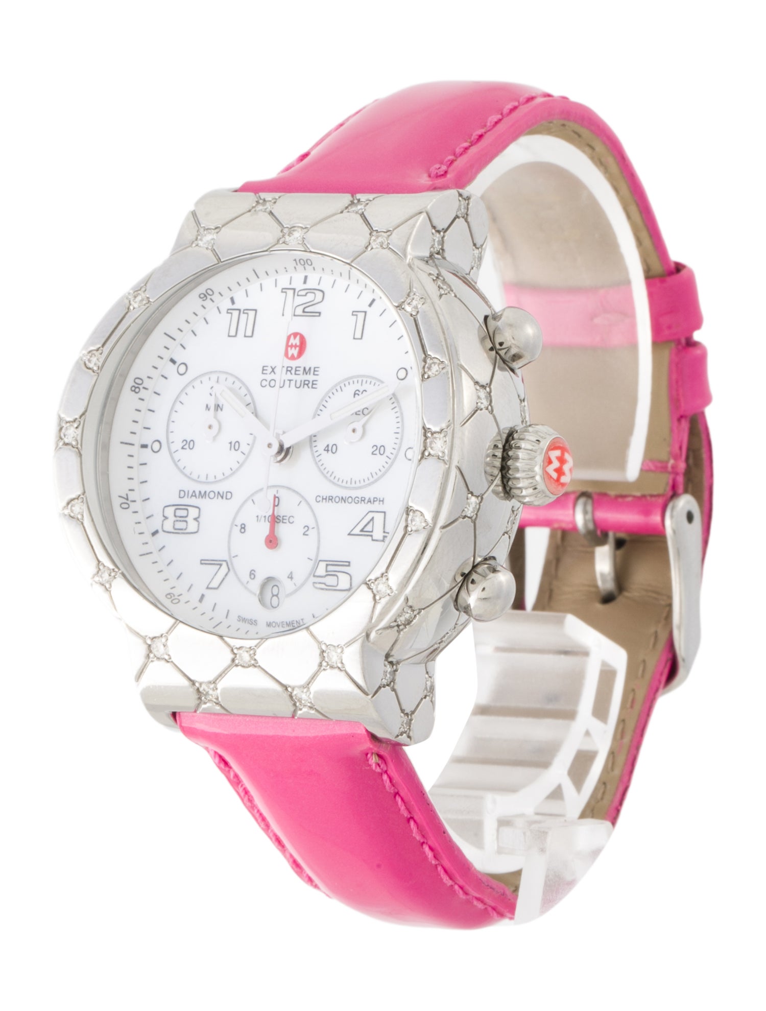 Michele Extreme Couture Diamond Watch