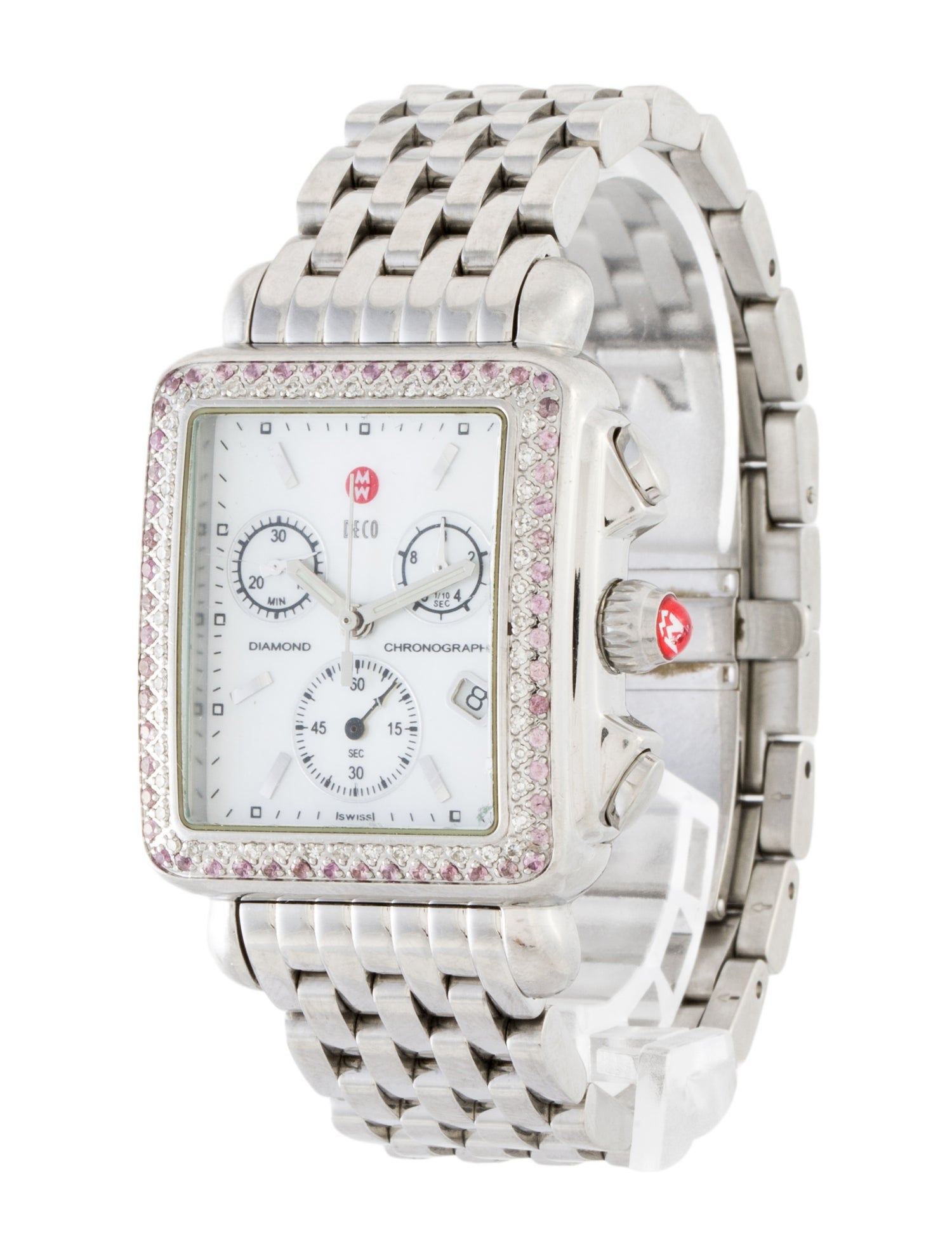 Michele Deco Chronograph Watch