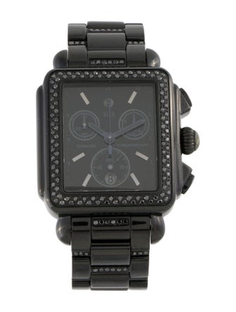 Michele Deco Noir Watch