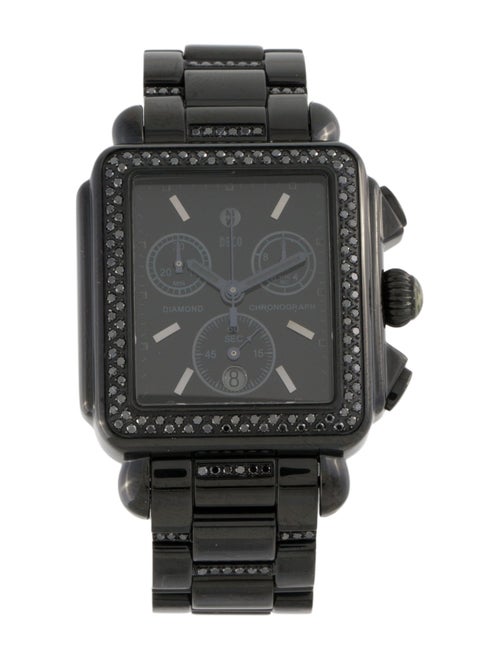 Michele Deco Noir Watch
