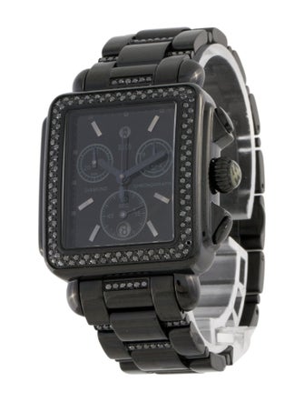 Michele Deco Noir Watch
