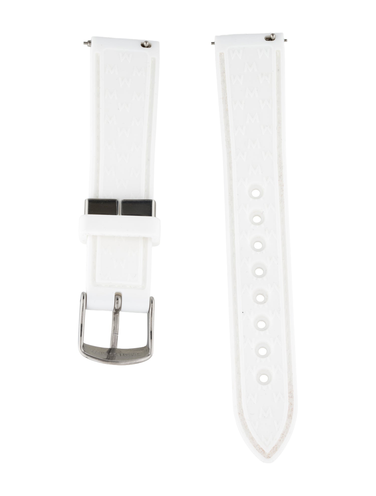 Michele 18mm Silicone Watch Strap