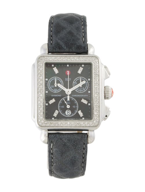 Michele Deco Diamond Watch