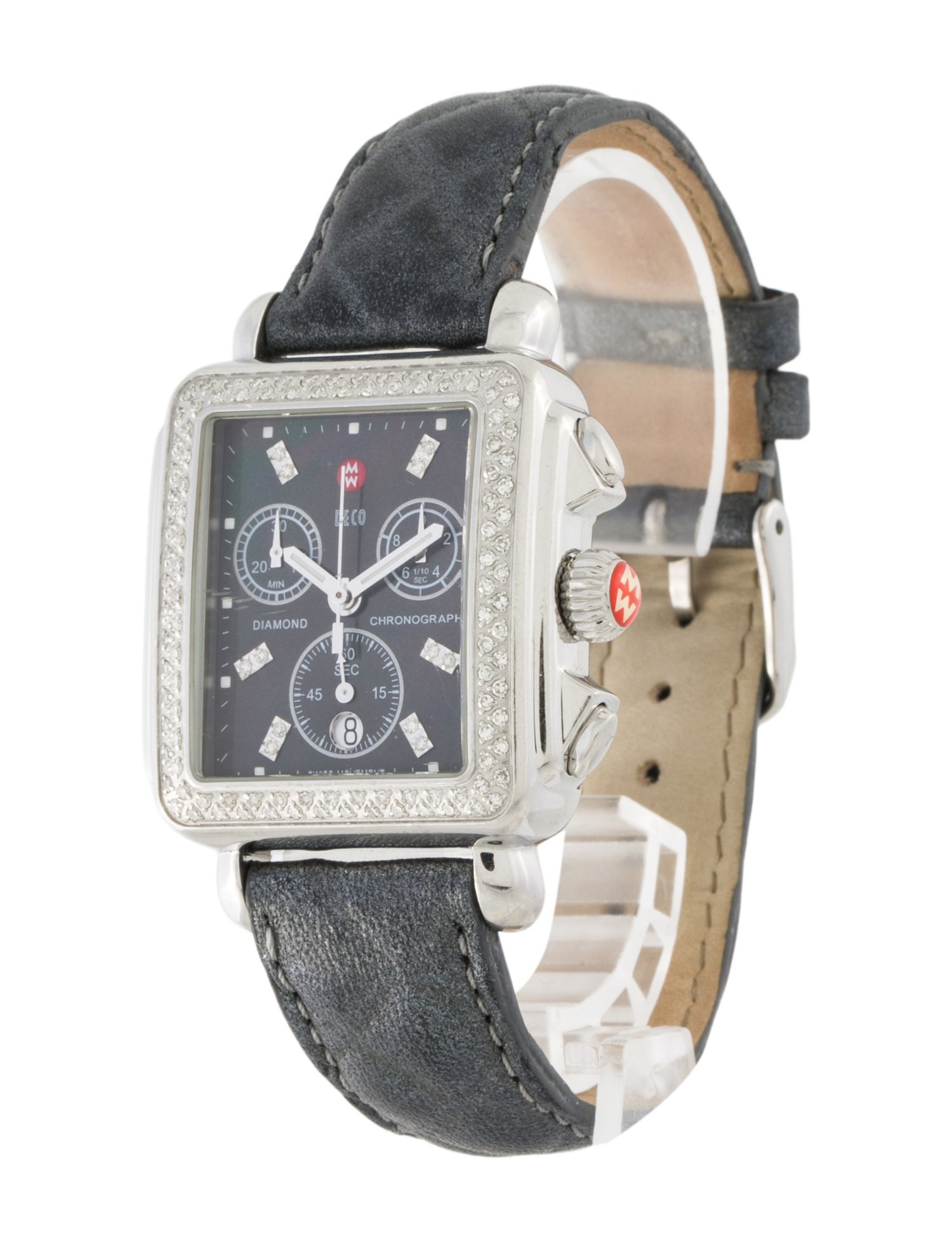 Michele Deco Diamond Watch
