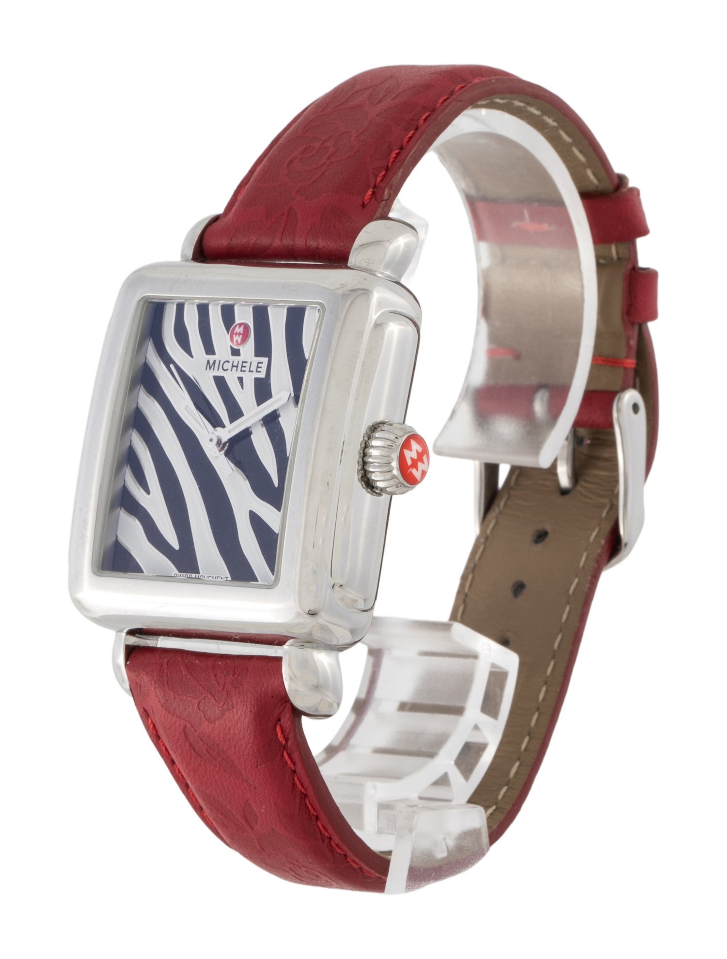 Michele Deco Safari Zebra Watch