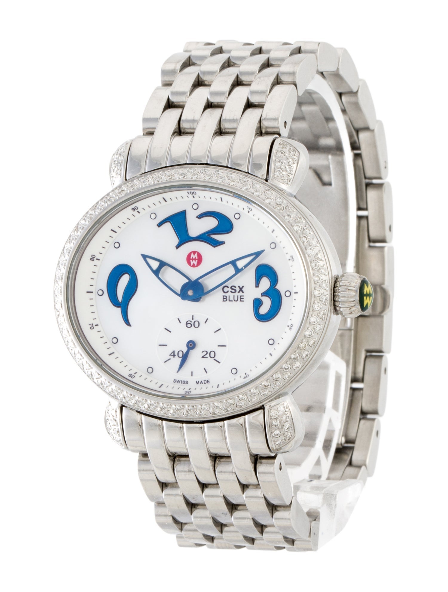 Michele CSX Blue Watch