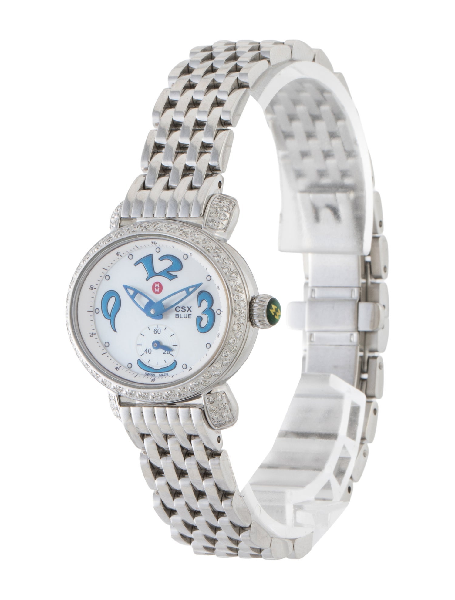 Michele CSX Blue Watch