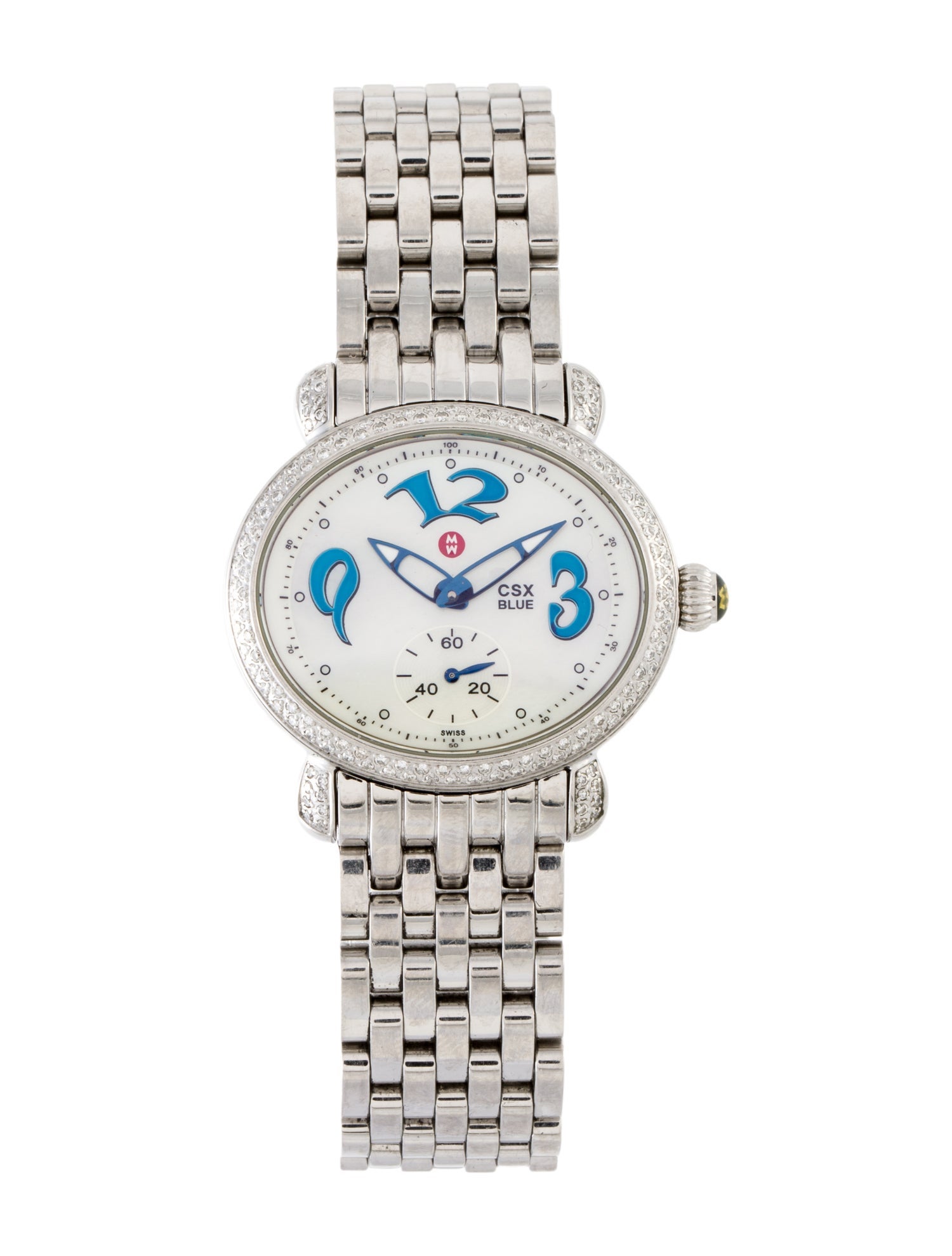 Michele CSX Blue Watch