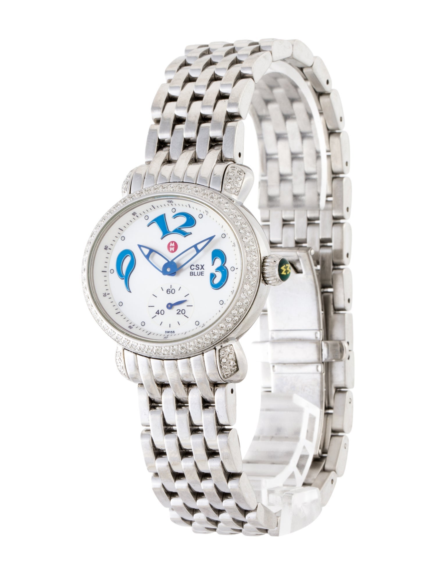 Michele CSX Blue Watch