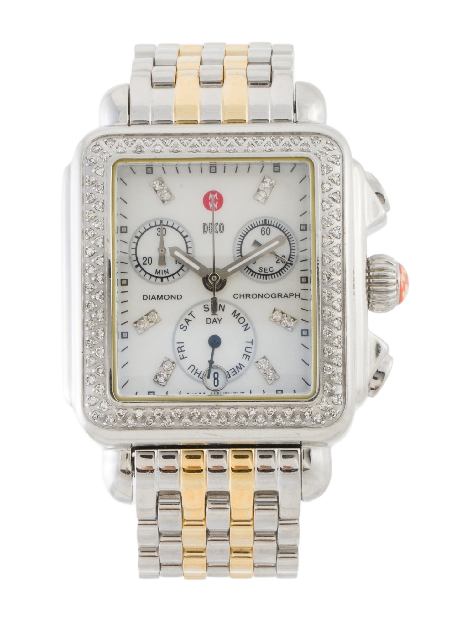 Michele Deco Diamond Watch