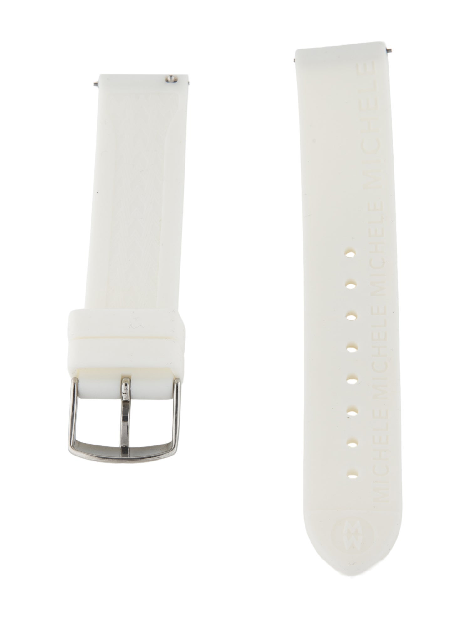 Michele 18mm Silicone Watch Strap